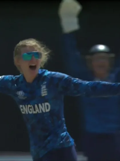 Georgia Plimmer - Wicket - England Women vs New Zealand Women