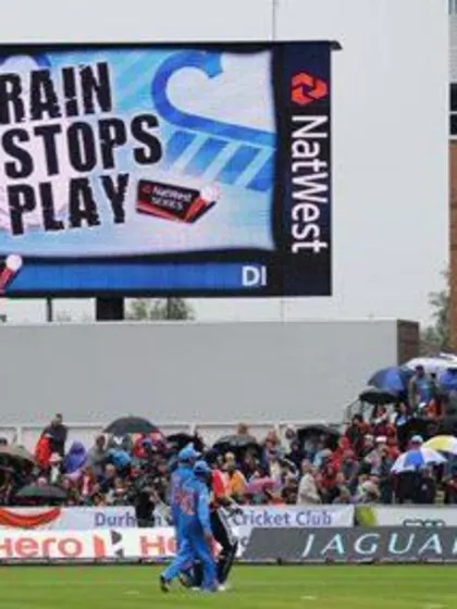 First England-India ODI falls victim to rain