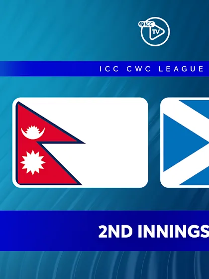 REPLAY: Scotland v Nepal (2nd Innings) (ENGLISH)