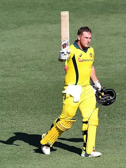 Aaron Finch's T20I Performance of the Year in numbers
