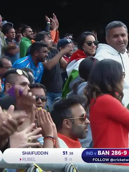 CWC19: BAN v IND - Bumrah 4/55 highlights