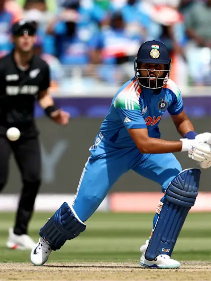 Logo of Shreyas and Axar steady the ship | IND v NZ | Champions Trophy 2025