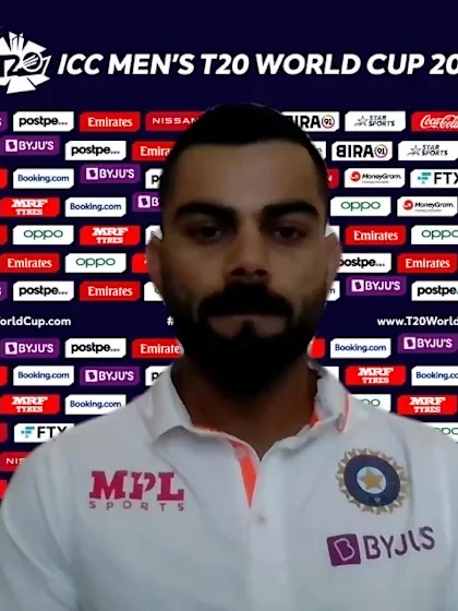 23 October - Dubai - India Captain Virat Kohli pre-match press conference