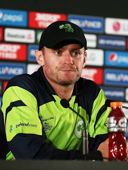 Porterfield: "This is for every cricketer who's ever played for Ireland"