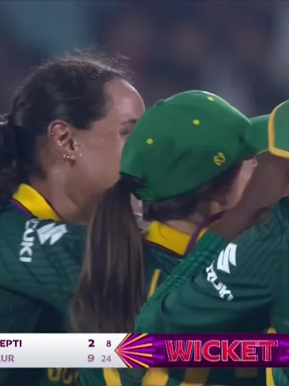 Harmanpreet Kaur - Wicket - India Women vs South Africa Women