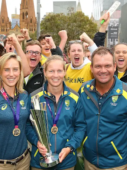 Excitement, nerves high for full MCG at T20 World Cup final