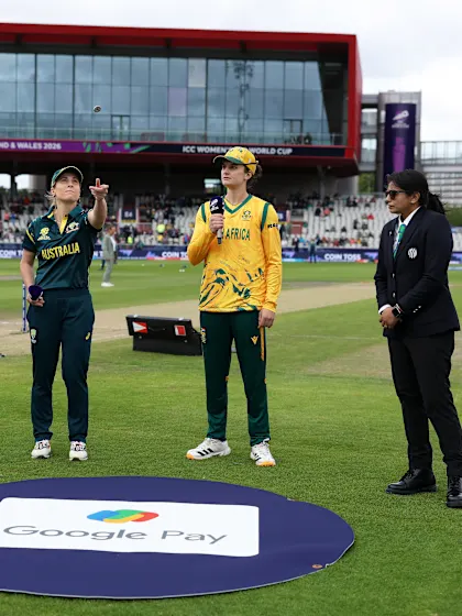 Australia opt to bat first in Manchester | Women's T20WC 2026