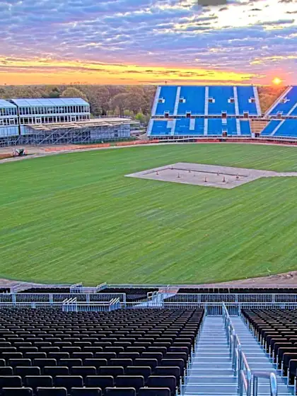 Timelapse unveils incredible progress of Nassau County International Cricket Stadium build
