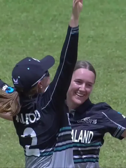 Logo of S Pauga with a Batting vs New Zealand Women Under-19