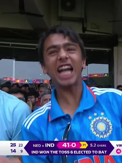 Shubman Gill - Six - India vs Netherlands