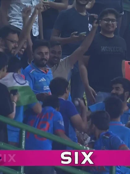 Shreyas Iyer - Six - India vs Afghanistan