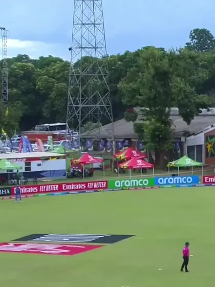 Thomas Rew with a Spectacular Six vs. India