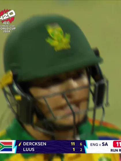 Logo of Sune Luus - Wicket - England vs South Africa