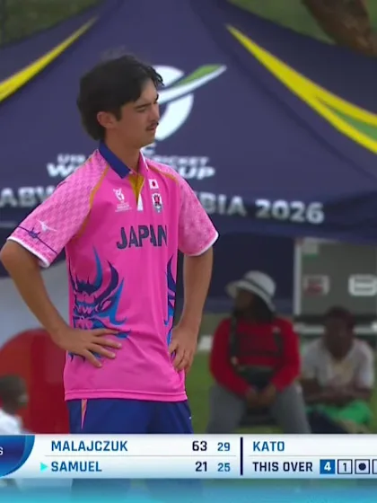 N Samuel with a Four vs. Japan