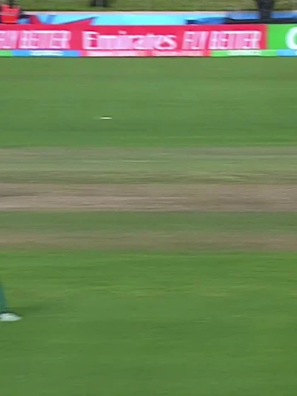 Logo of Sachin Dhas with a Four vs. South Africa