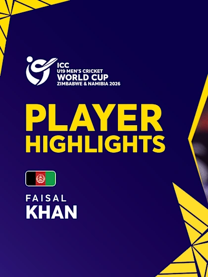 Faisal's record ton | Player Highlights | U19 CWC 2026