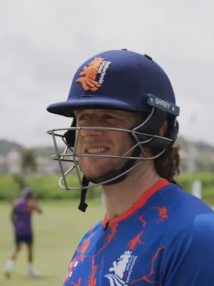 Logo of Max O'Dowd at the Nets | T20WC 2024