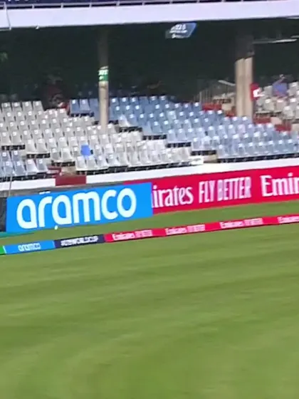 Tilak Bhandari with a Six vs. New Zealand