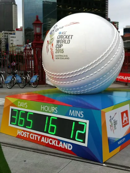 New Zealand unveils seven Host City countdown clocks