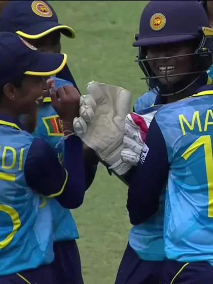 Logo of A Ramtahal with a Batting vs Sri Lanka Women Under-19