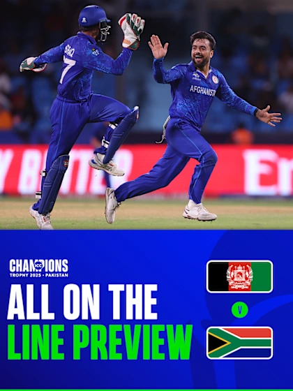 All on the Line Preview | AFG v SA | Champions Trophy 2025