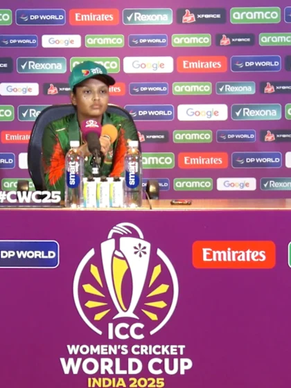 Sobhana Mostary | ICC WCW25 | Bangladesh post-match press conference | 16 October '25