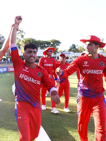Late run-out drama as Afghanistan stun Sri Lanka to earn a semi-final spot
