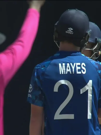 Thomas Rew with a Six vs. Bangladesh