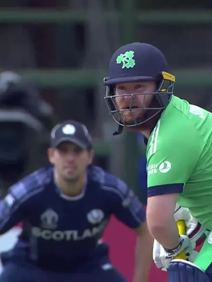 Stirling caught and bowled by Wheal in the first over!