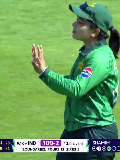 Smriti Mandhana - Wicket - India vs Pakistan