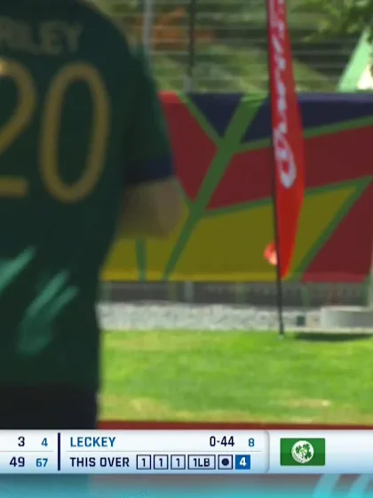 Vimath Dinsara with a Four vs. Ireland