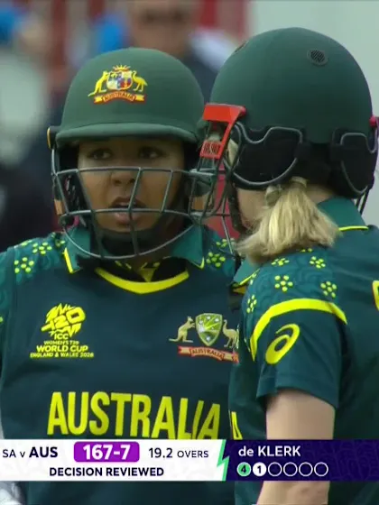 Alana King - Wicket - Australia vs South Africa