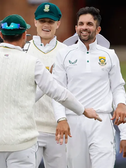 Logo of Maharaj lauds Proteas' driven youngsters for Test revival