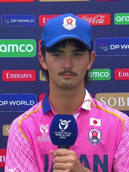 Kazuma Kato-Stafford | ICC U19MCW26 | Japan post-match interview | 22 January '26