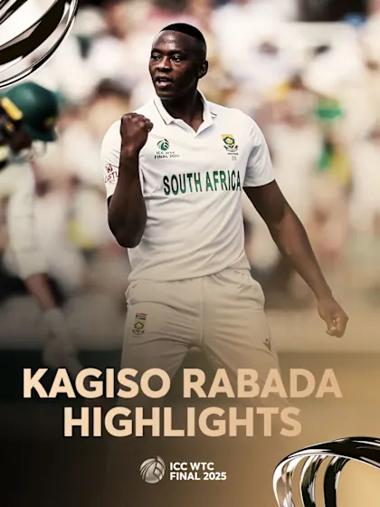 Logo of Rabada five-for puts South Africa in the driving seat | Player Highlights | WTC25 Final