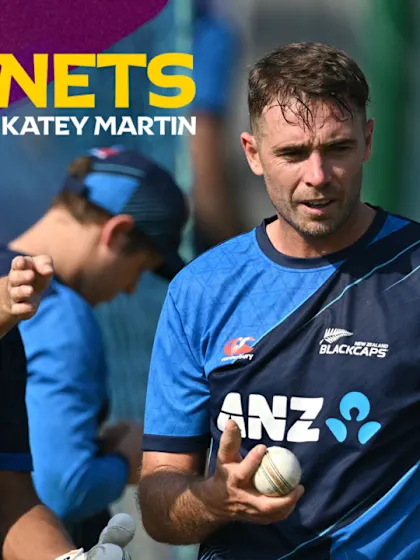 At the nets as New Zealand warm-up for Bangladesh clash | CWC23