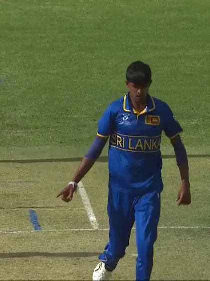 Luke Murray - Wicket - Sri Lanka vs Ireland