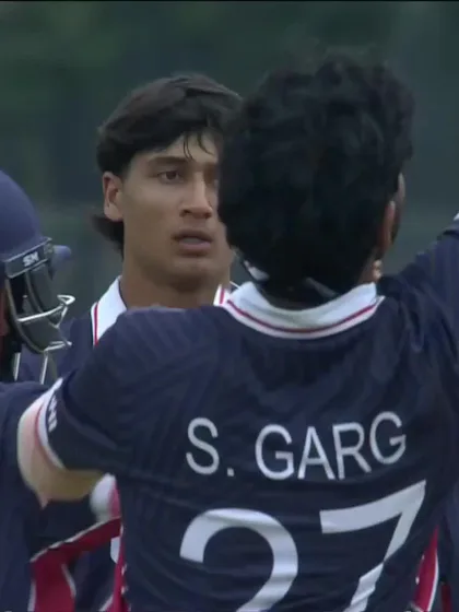 Vihaan Malhotra with a Batting vs. USA