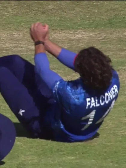 Callum Samson - Wicket - New Zealand vs England