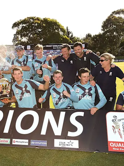Scotland lifts trophy at ICC CWCQ NZ 2014