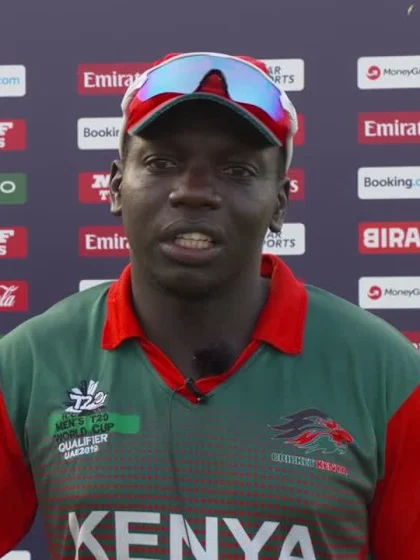 Logo of T20WCQ: KEN v BER – Post-match interviews