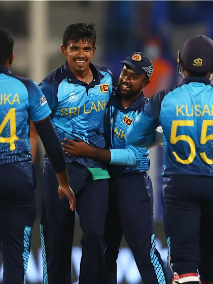 Sri Lanka mystery spinner shaping for return against Australia