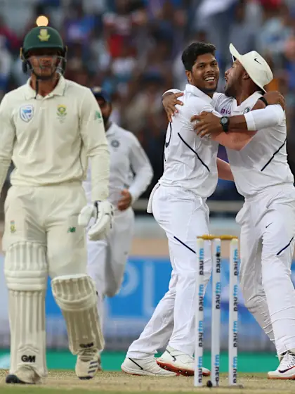 Rohit, Rahane milestones, Umesh blitz cement India advantage