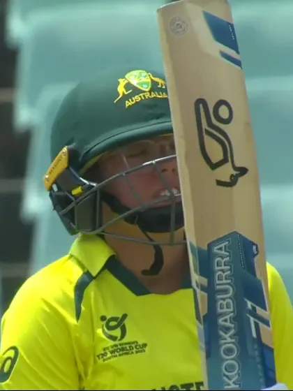 Wicket-Ella-Hayward-Australia-U19s-Women v Sri-Lanka-U19s-Women ICC U19W T20WC 2023