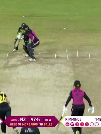 AUS v NZ: How the New Zealand wickets fell