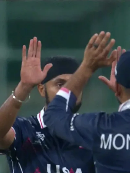 Sahibzada Farhan - Wicket - Pakistan vs United States of America