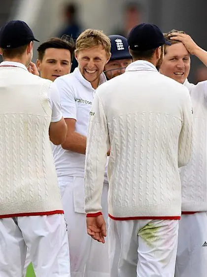England pulls level with 330-run victory