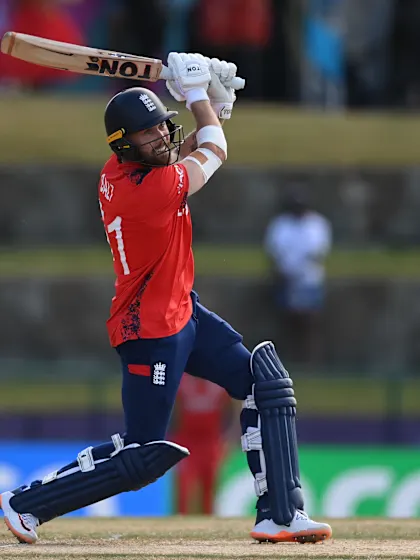 Phil Salt shakes things up with thrilling three-ball innings | #ENGvOMA | T20WC 2024