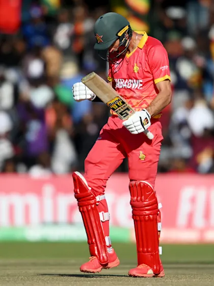 A fabulous ton from Craig Ervine leads Zimbabwe to victory over Nepal | CWC23 Qualifier