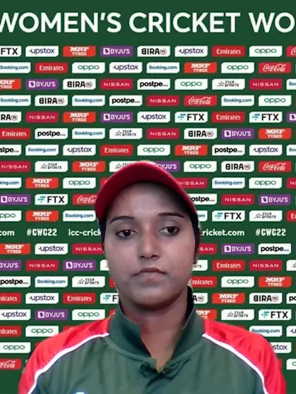 24 March - Wellington - Bangladesh Captain Nigar Sultana pre-match press conference